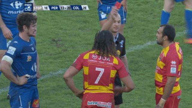 Pro D2 - USAP : David Marty suspendu cinq semaines après ses coups de tête