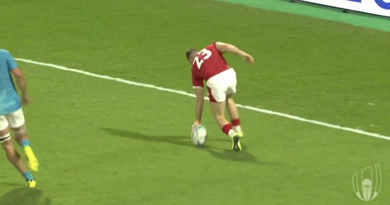 À la 84e minute, Gareth Davies offre un essai de 50 mètres aux Gallois contre l’Uruguay [VIDÉO]