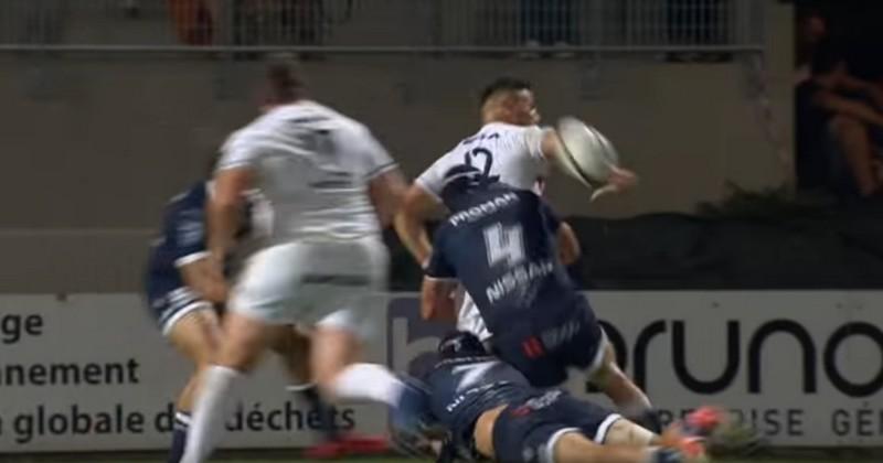 VIDÉO. Pro D2 - Vincent Debaty crucifie Colomiers derrière une sublime chistera