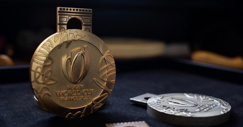 VIDEO. Découvrez les médailles de la Coupe du Monde de rugby façonnées à partir de Smartphones