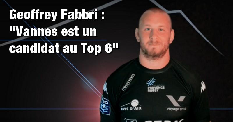 Pro D2 - Provence Rugby. Geoffrey Fabbri donne les clés du match face à Vannes