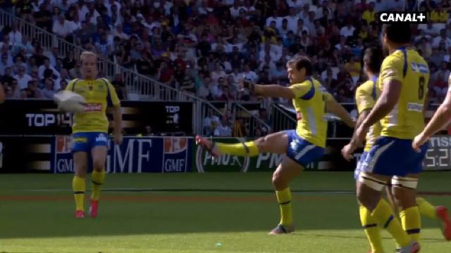 VIDÉO. ASM - Stade Toulousain : Brock James fait basculer le match avec une entrée déterminante