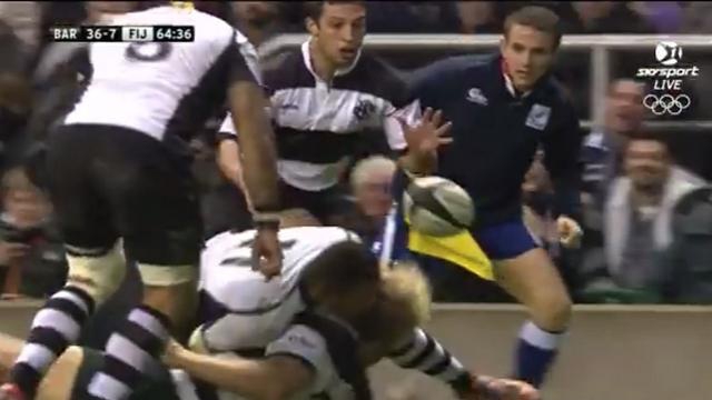 VIDEO. Des essais et du grand spectacle lors du match entre les Fidji et les Barbarians