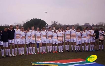 Des jeunes Sud-Africains chantent la Marseillaise à Châtellerault