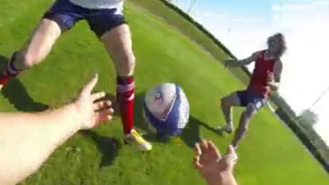 VIDEO. Incarnez un joueur de rugby à 7 lors d'un entraînement de l'équipe de France