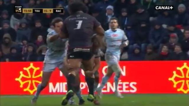 VIDEO. Top 14 - Dimitri Szarzewski renvoie Census Johnston à ses chères études avec un gros caramel 