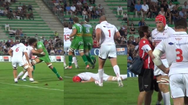 VIDEO. Pro D2 - Montauban. Dimitri Vaotoa endort Jean Sousa avec une solide percussion