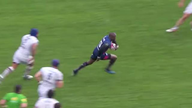 Vidéo. Top 14. Accélération, tchik-tchak, en trois minutes, Djibril Camara a mis le feu à la défense de l’UBB