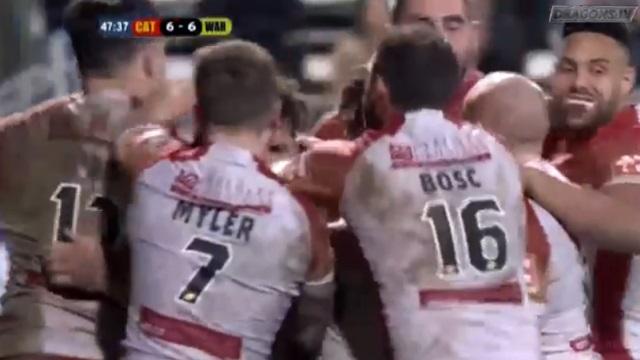 VIDEO. XIII - Super League : premier match et première victoire pour les Dragons Catalans new look