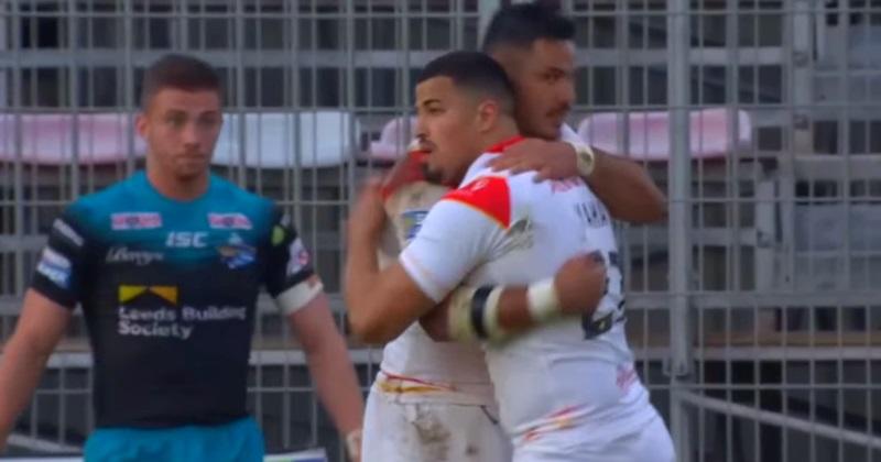 Dragons Catalans : l'ancien Agenais Fouad Yaha plante un quadruplé pour la victoire face à Leeds [VIDEO]