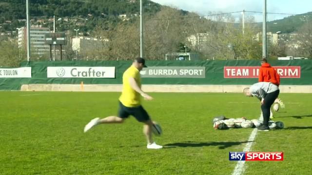 VIDEO. INSOLITE. Drew Mitchell veut faire oublier Jonny Wilkinson en battant un record du monde de drops