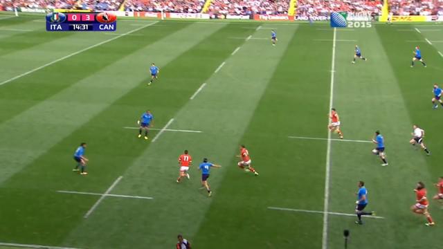 RESUME VIDEO. Coupe du monde. Le Canada s'incline face à l'Italie malgré un sublime essai de 80m