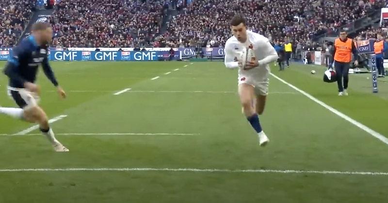 6 NATIONS. Le (presque) essai de Dumortier, l’action qui aurait pu faire basculer France-Écosse