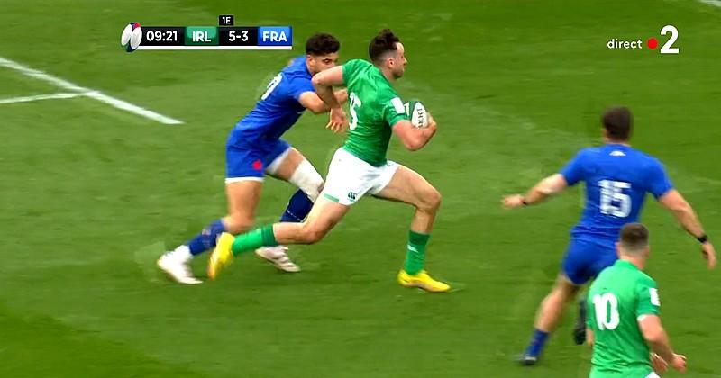 VIDEO. 6 Nations. D'une sublime combinaison, l'Irlande déchire la défense de l'équipe de France !