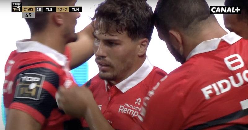 TOP 14. RÉSUMÉ VIDÉO. Grâce à un Dupont des grands soirs, Toulouse surclasse Toulon et prend la tête du classement