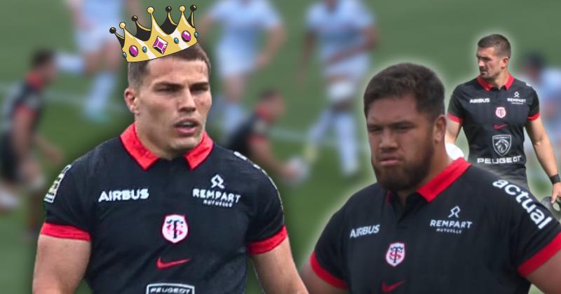 VIDÉO. Avec un Dupont royal et un pack dominateur, Toulouse s’offre le Racing 92 en Top 14