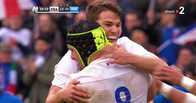 6 Nations - France/Italie. Dupont envoie Alldritt en Terre promise d'une merveille de passe vissée [VIDÉO]