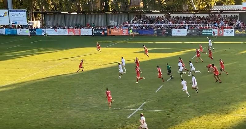 VIDEO. Dupont et Ntamack font l'amour à la jeune défense de Toulon pour de superbes essais