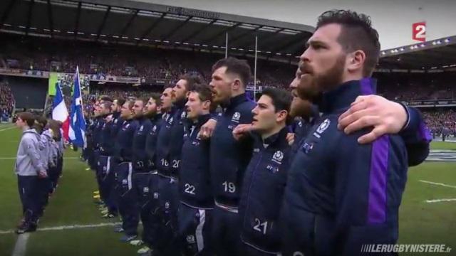 VIDEO. 6 Nations - Ecosse : le Flower of Scotland a cappella face au XV de France