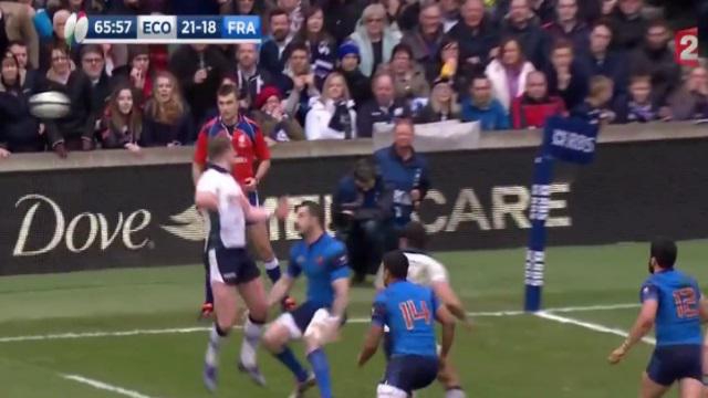 RÉSUMÉ VIDÉO. 6 Nations : le XV de France s'incline face à l'Ecosse du génie Stuart Hogg