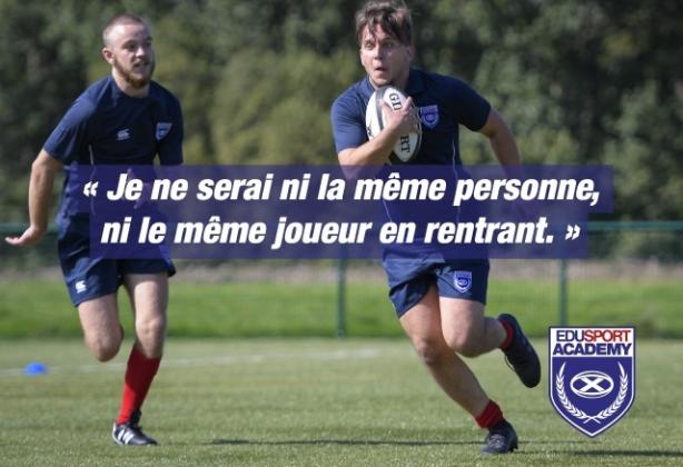 Etudiants : partez un an, jouez au Rugby en Ecosse, et apprenez l'anglais avec Edusport Academy