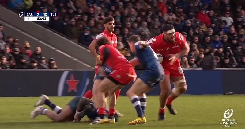 VIDEO. Emmanuel Meafou fait passer Manu Tuilagi pour un enfant et lui met le nez dans le pré