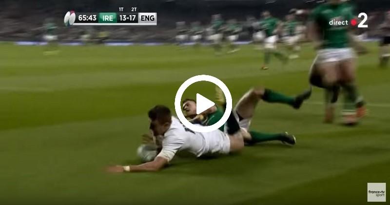 Slade intercepte pour offrir le bonus offensif aux Anglais en Irlande [VIDÉO]