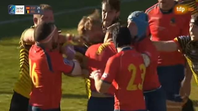 VIDEO. Rugby Europe Championship : l'Espagne rêve de la Coupe du monde après son large succès sur la Belgique