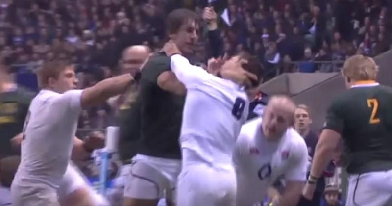 VIDEO. Comment est-ce que Youngs avait échappé à l'emprise terrible d'Etzebeth en 2012 ?