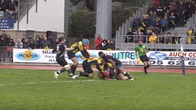 VIDEO. Fédérale 1 : Auch fait tomber Nevers, l'incroyable pénalité de La Seyne face à l'USBPA