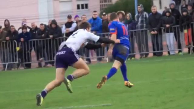 VIDEO. Fédérale 1 - Mâcon inscrit un superbe essai face à Bourg-en-Bresse