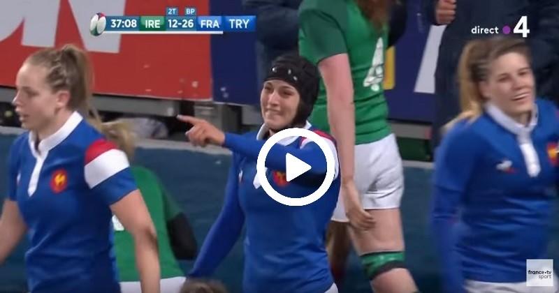 Forlani s'échappe et le XV de France féminin l'emporte en Irlande [VIDÉO]