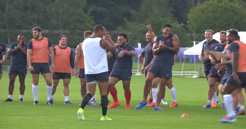 Gaël Fickou charrié par tout le XV de France après un gros step de Raka [VIDÉO]