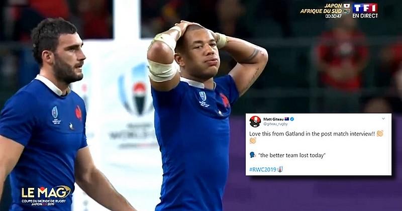 La cruelle défaite du XV de France en quart de finale vue par les réseaux sociaux