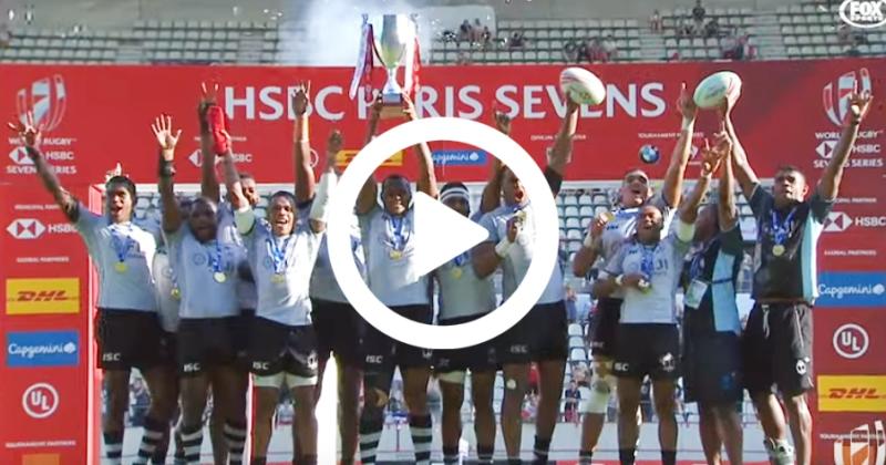 Rugby à 7 – Intouchables, les Fidjiens remportent le Paris Sevens et les World Series ! [VIDÉO]