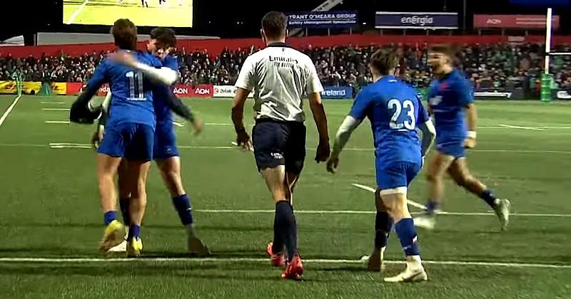 RUGBY. VIDEO. 6 Nations. Fin de match cruelle pour l'équipe de France U20 face à l'Irlande malgré cinq essais !