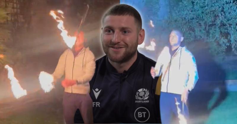 VIDEO. RUGBY. Non, vous ne rêvez pas, Finn Russell jongle avec du feu et assure avoir mûri !