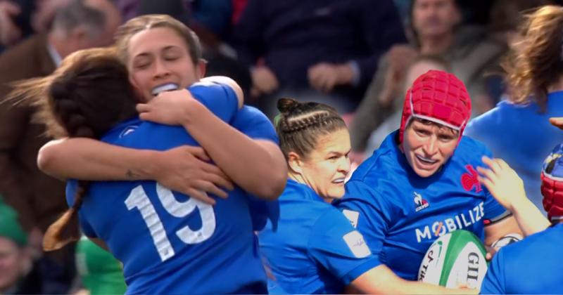 VIDÉO. À 14, les Bleues déroulent contre l’Irlande avec NEUF ESSAIS !