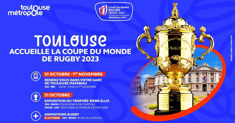 Embarquez à bord du train de la Coupe du monde 2023 à Toulouse le 31 octobre et le 1er novembre