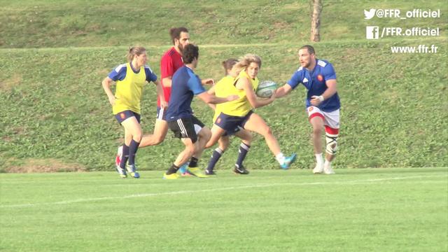 VIDEO. France 7 et France 7 féminines allient leurs forces en vue du tournoi de Dubaï 