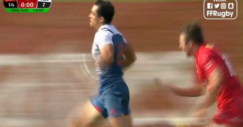 VIDEO. Sevens Series - France 7. La jeune garde tricolore affiche son potentiel