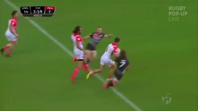 VIDÉO. Singapour 7s - France 7 rate le coche malgré une très belle victoire sur l'Angleterre