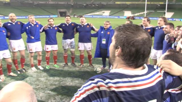 VIDEO. L'équipe de France Amateur gagne en Irlande et lance une Marseillaise à la fin du match