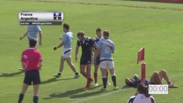 RÉSUMÉ VIDÉO. Championnat du monde universitaire : France 7 en 1/2 finale après sa victoire sur l'Argentine 