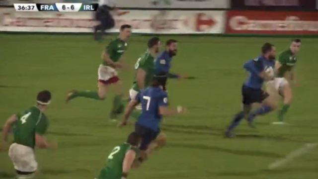 RÉSUMÉ VIDÉO. France Fédérale s'incline face à l'Irlande malgré une grosse défense