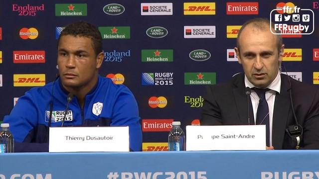 VIDEO. Coupe du monde. France - Italie. Les réactions des joueurs et de Twitter après la victoire et la blessure de Yoann Huget