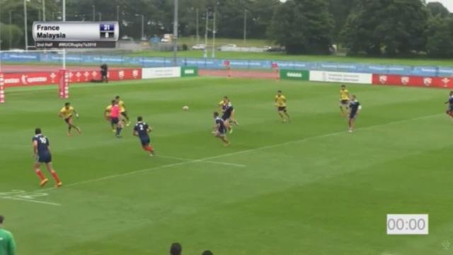 VIDEO. France U 7s bat la Malaisie en ouverture des championnats du monde (36-0)