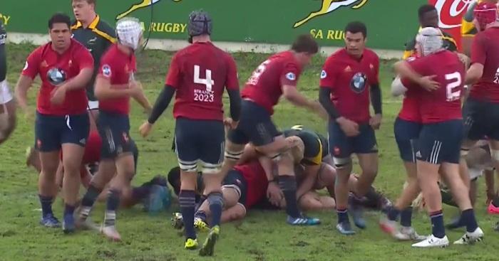 VIDEO. Essai en force et interception fatale : France U19 triomphe des Baby Boks sur leurs terres