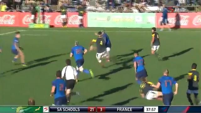 VIDÉO. France U19 corrigée par l'Afrique du Sud (42-3) 