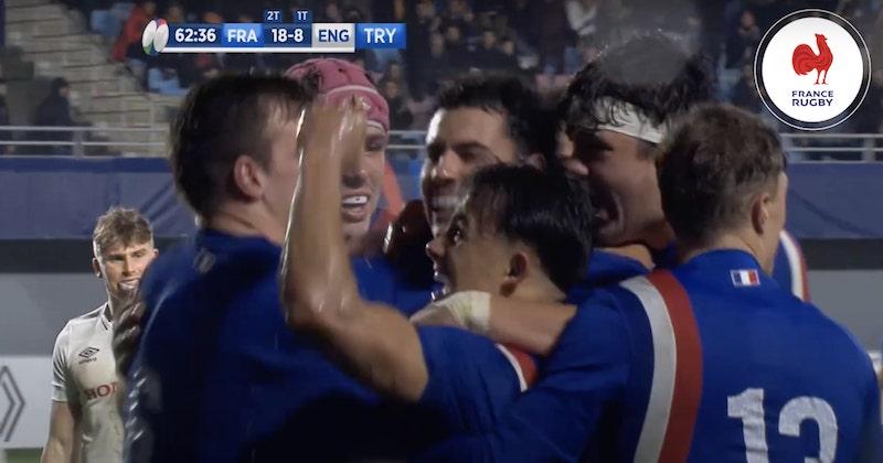 RÉSUMÉ VIDÉO. 6 Nations U20. La France vient à bout de l'Angleterre et finit en beauté son Tournoi